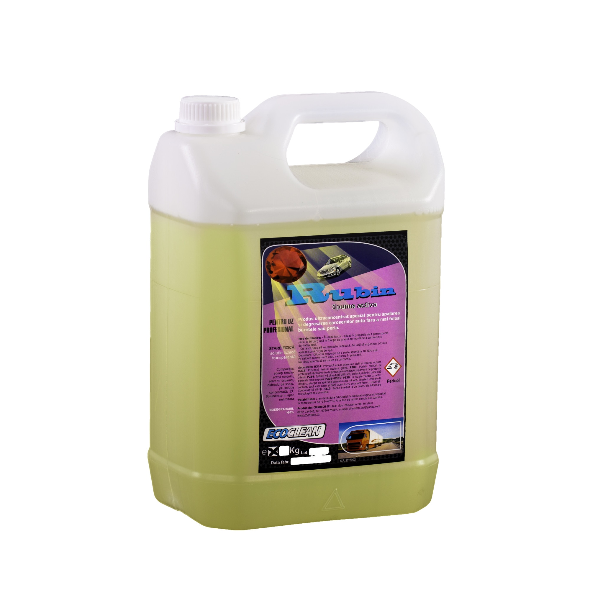 Spuma activa auto dedeman 10l