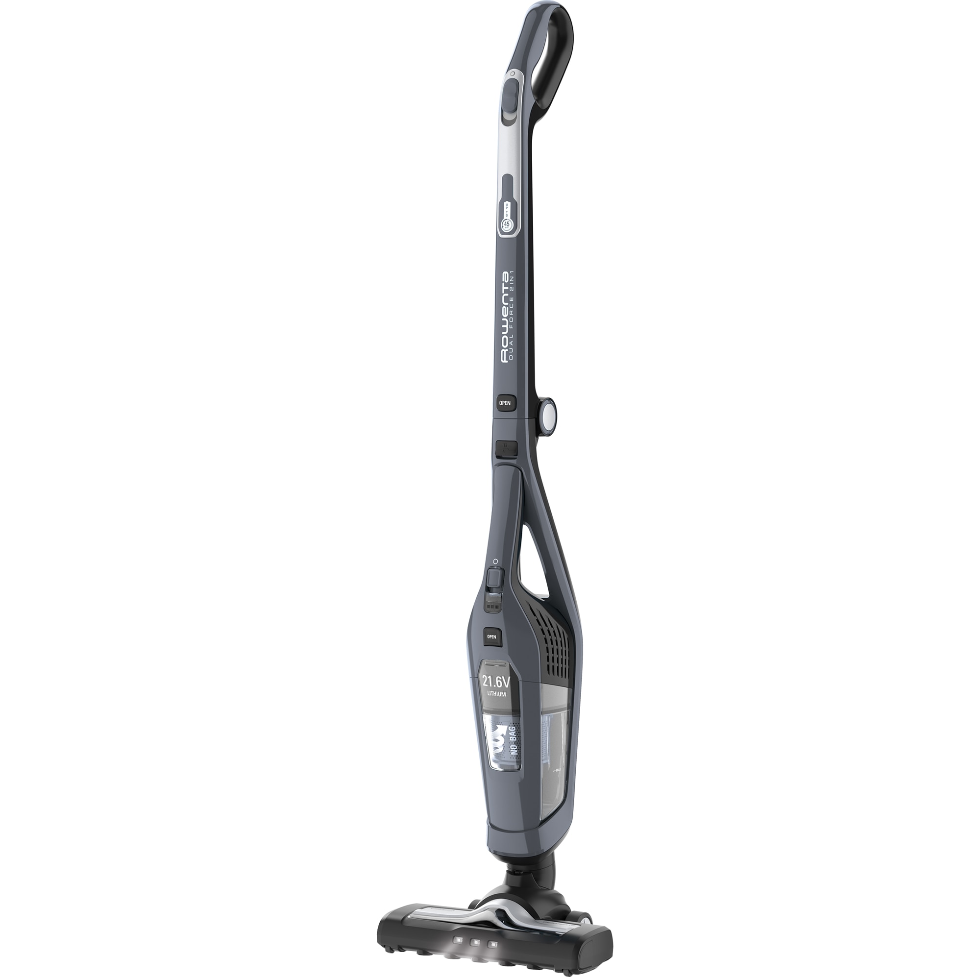 aspirator vertical 2 in 1 dual force cyclonic rowenta