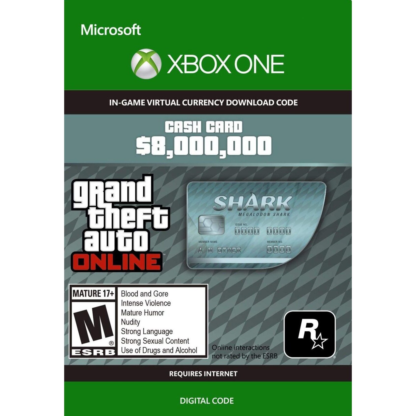 Card xbox live media