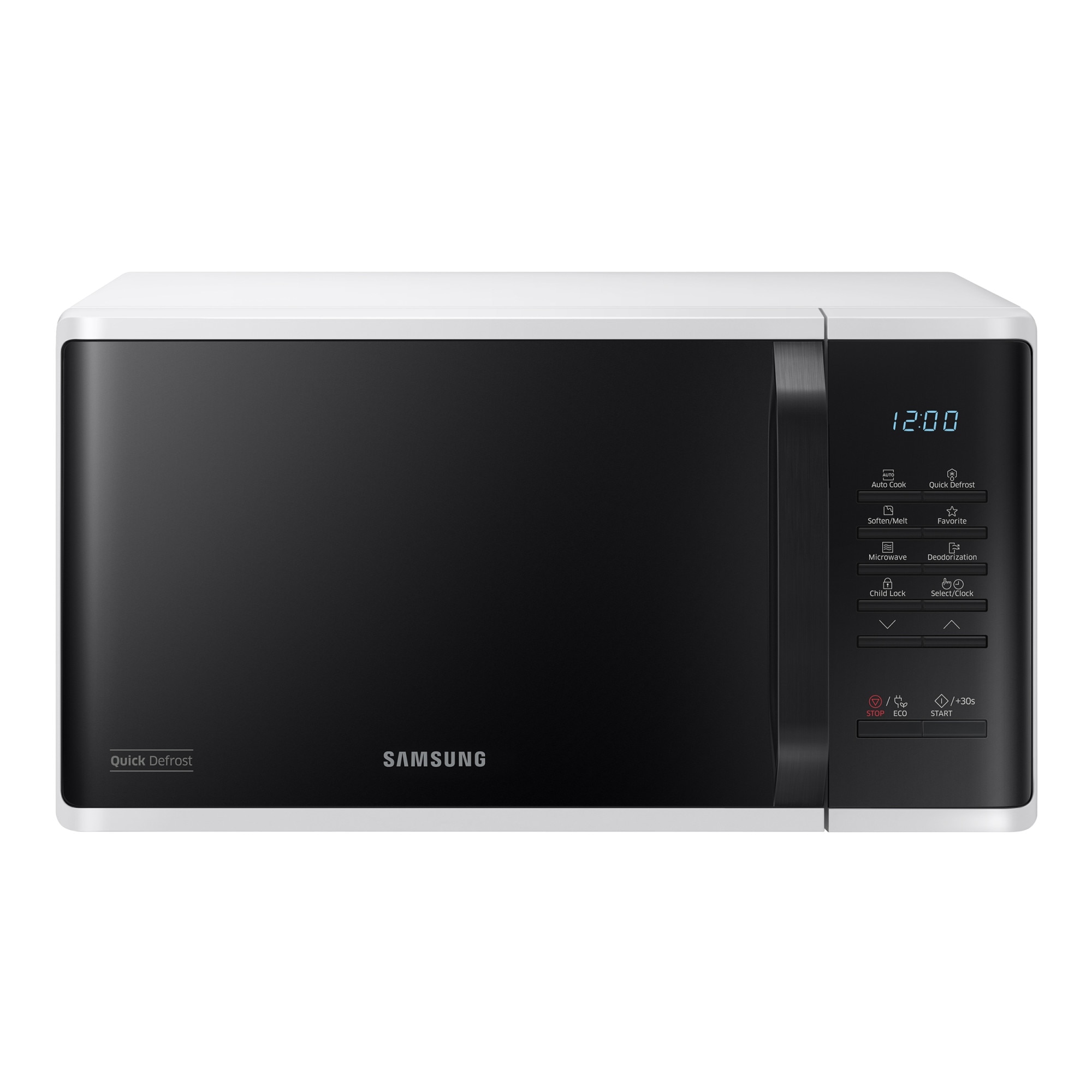 cuptor cu microunde samsung ms23f301eaw 23l 800w alb