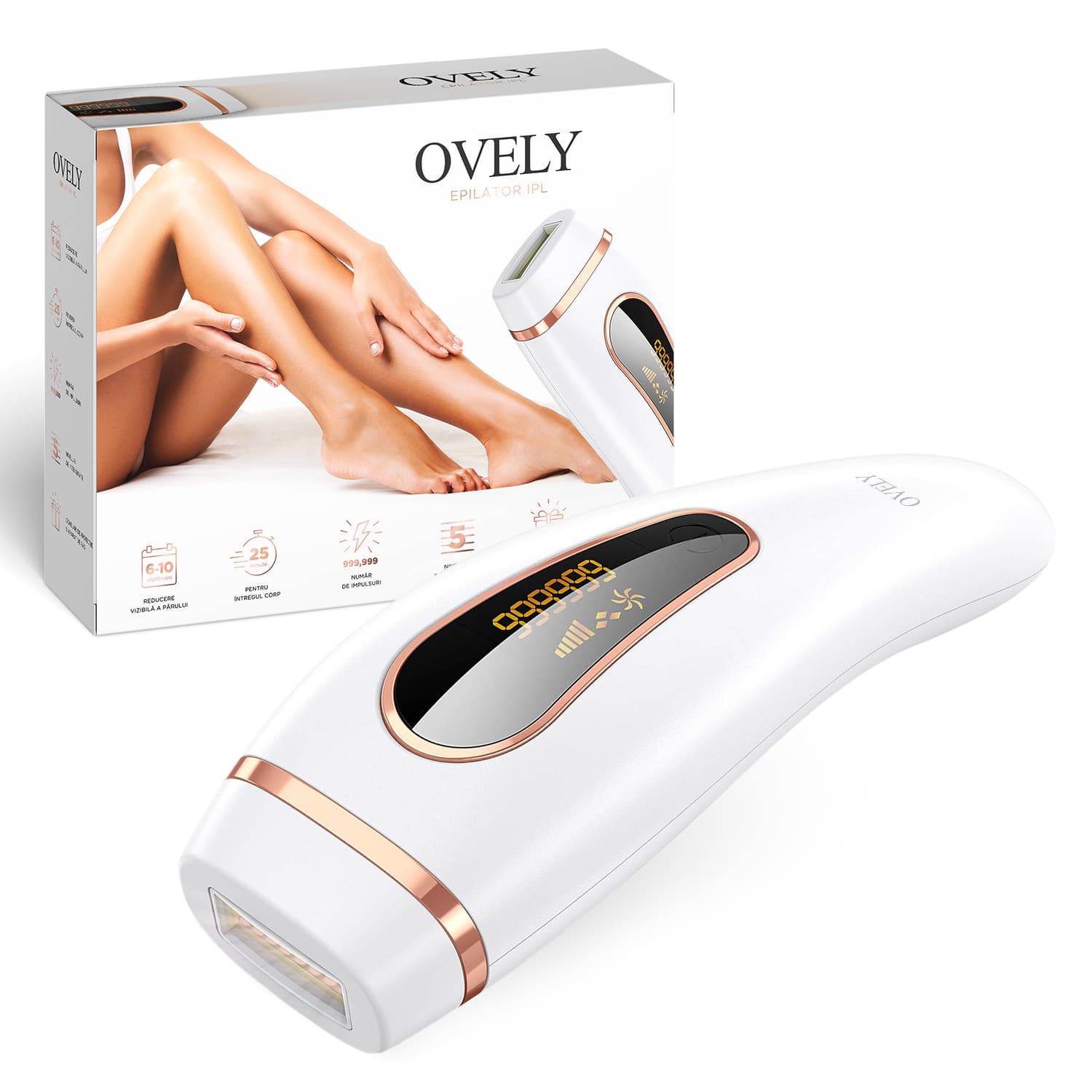 epilator facial hipoalergenic flawless pentru fata