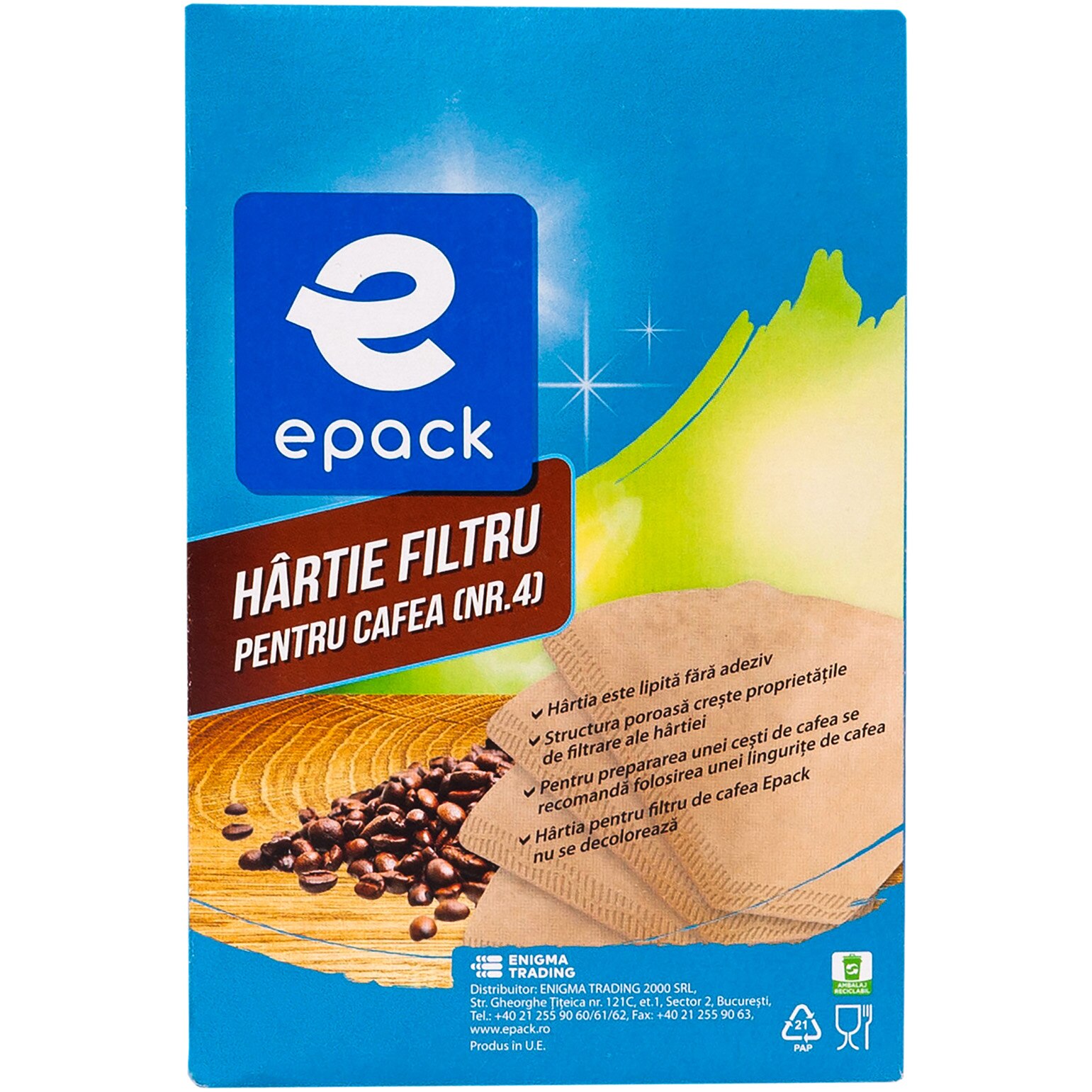 Filtre cafea nr 101 de la