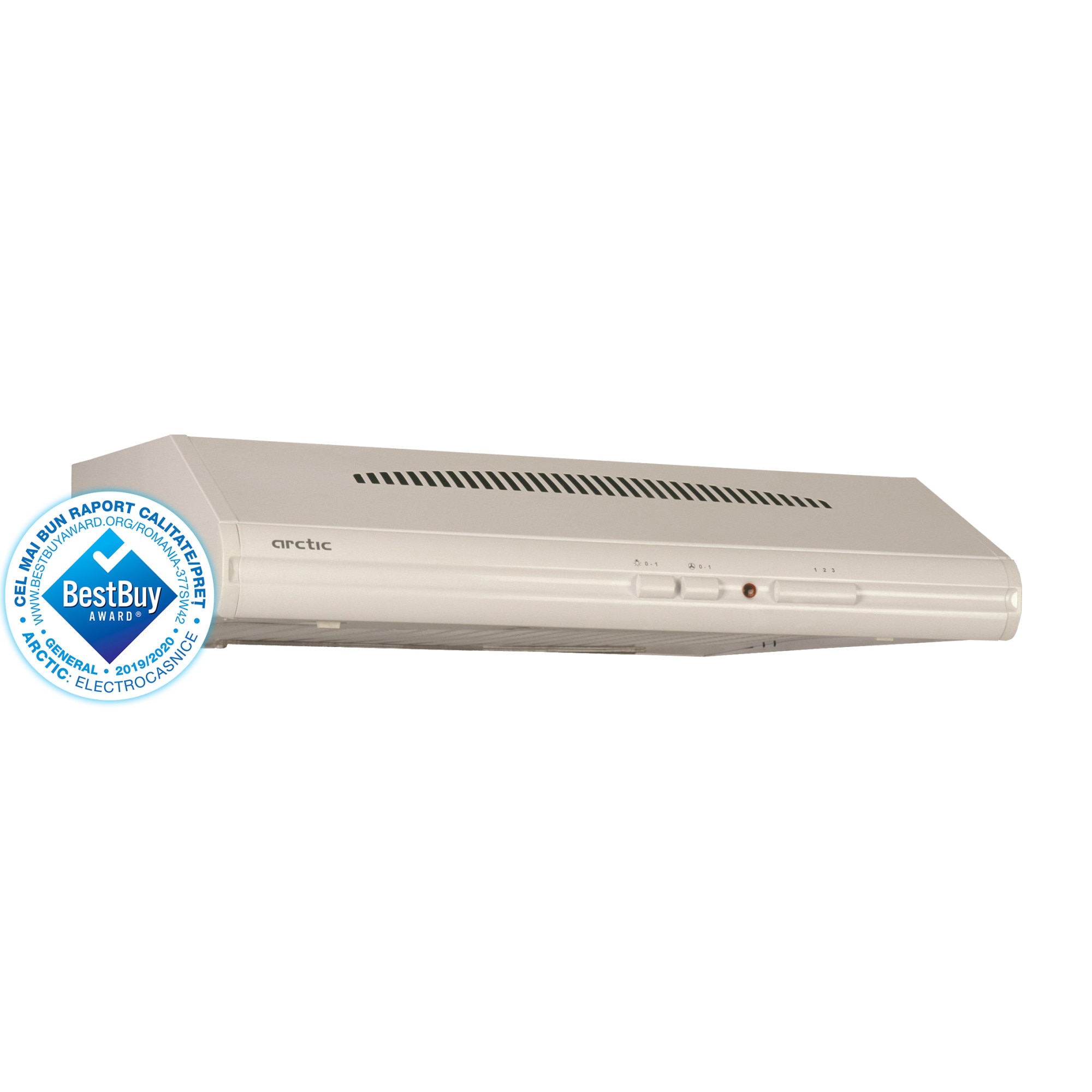 Hota arctic ah62 2 motoare 365m3 h 250w alb