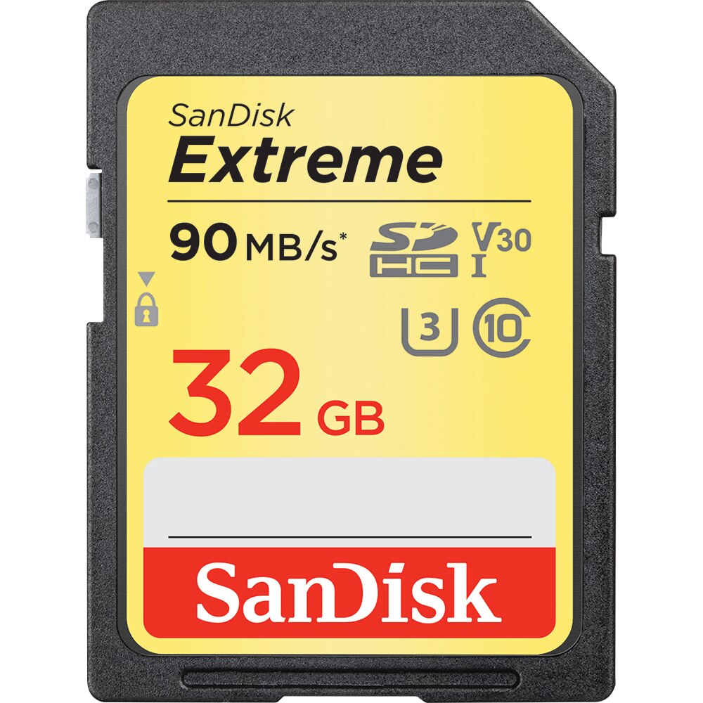 Sandisk extreme sdhc 32gb 90mb s – Cea mai bună selecție online