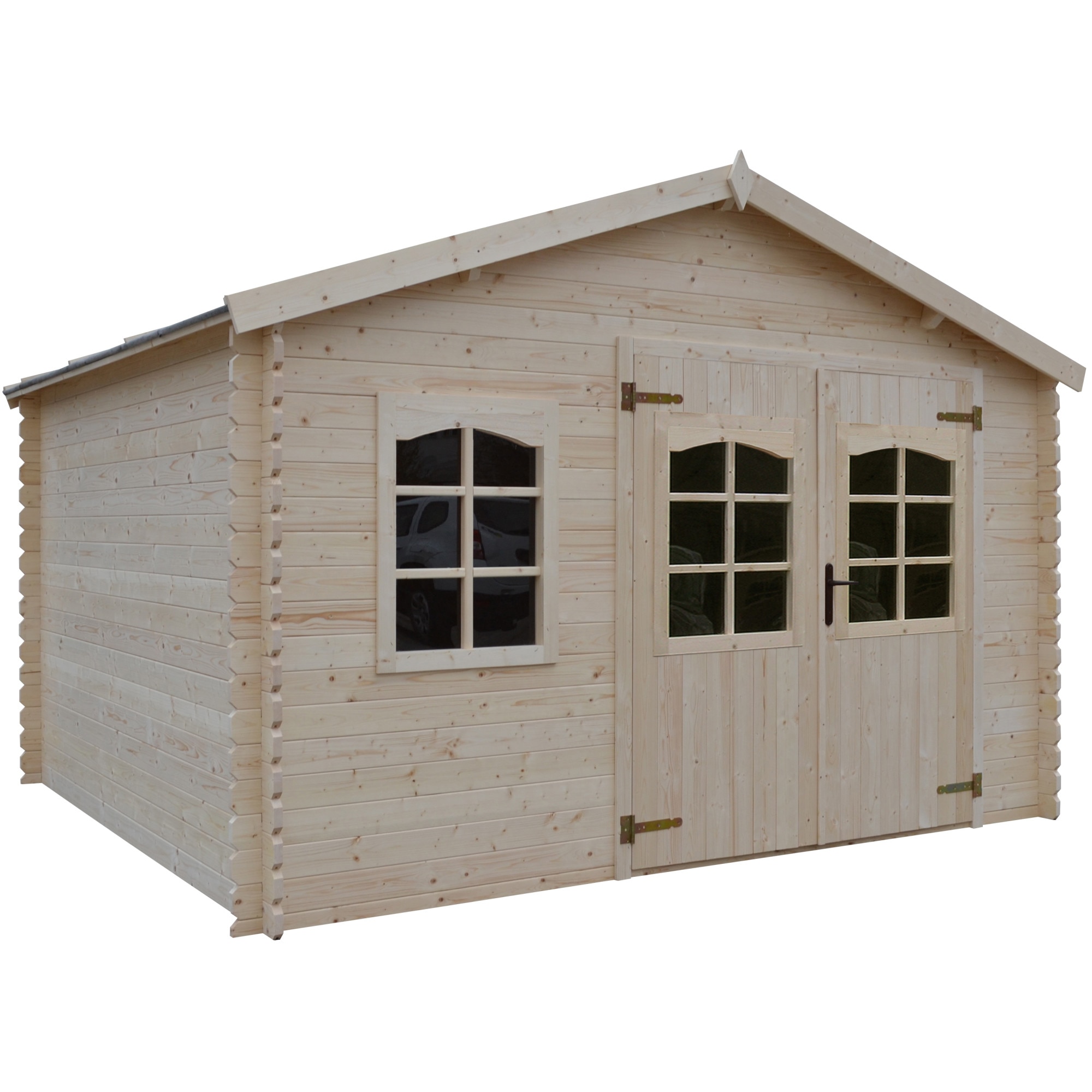 case da lemn gradina