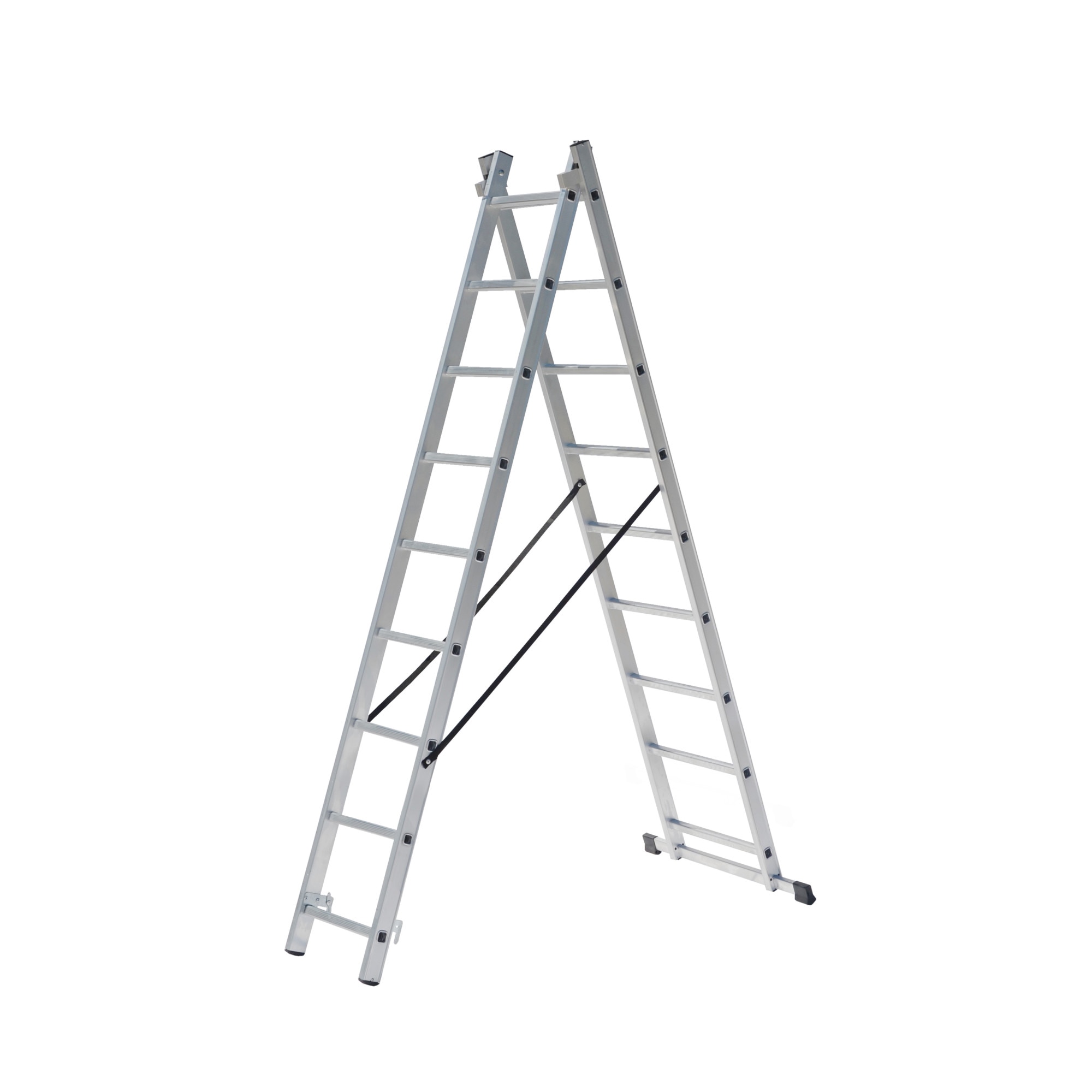 scara aluminiu  2 tronsoane