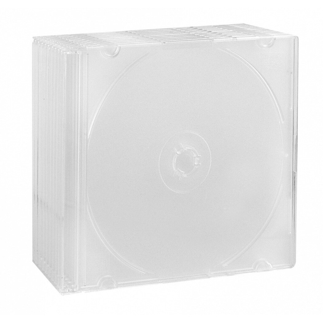 cd plastic storage  semi transparent
