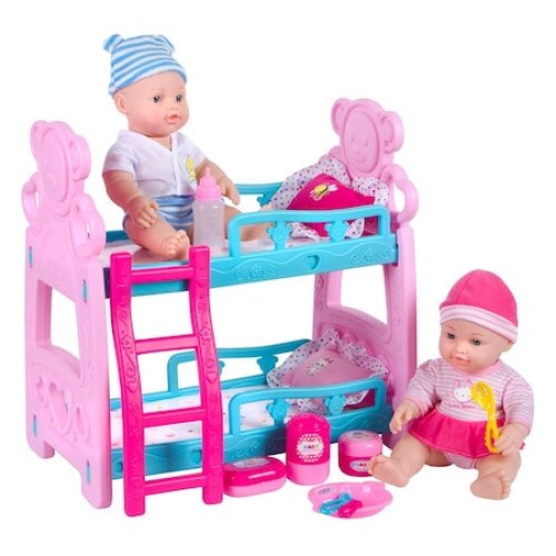 mydal bunk bed yellow
