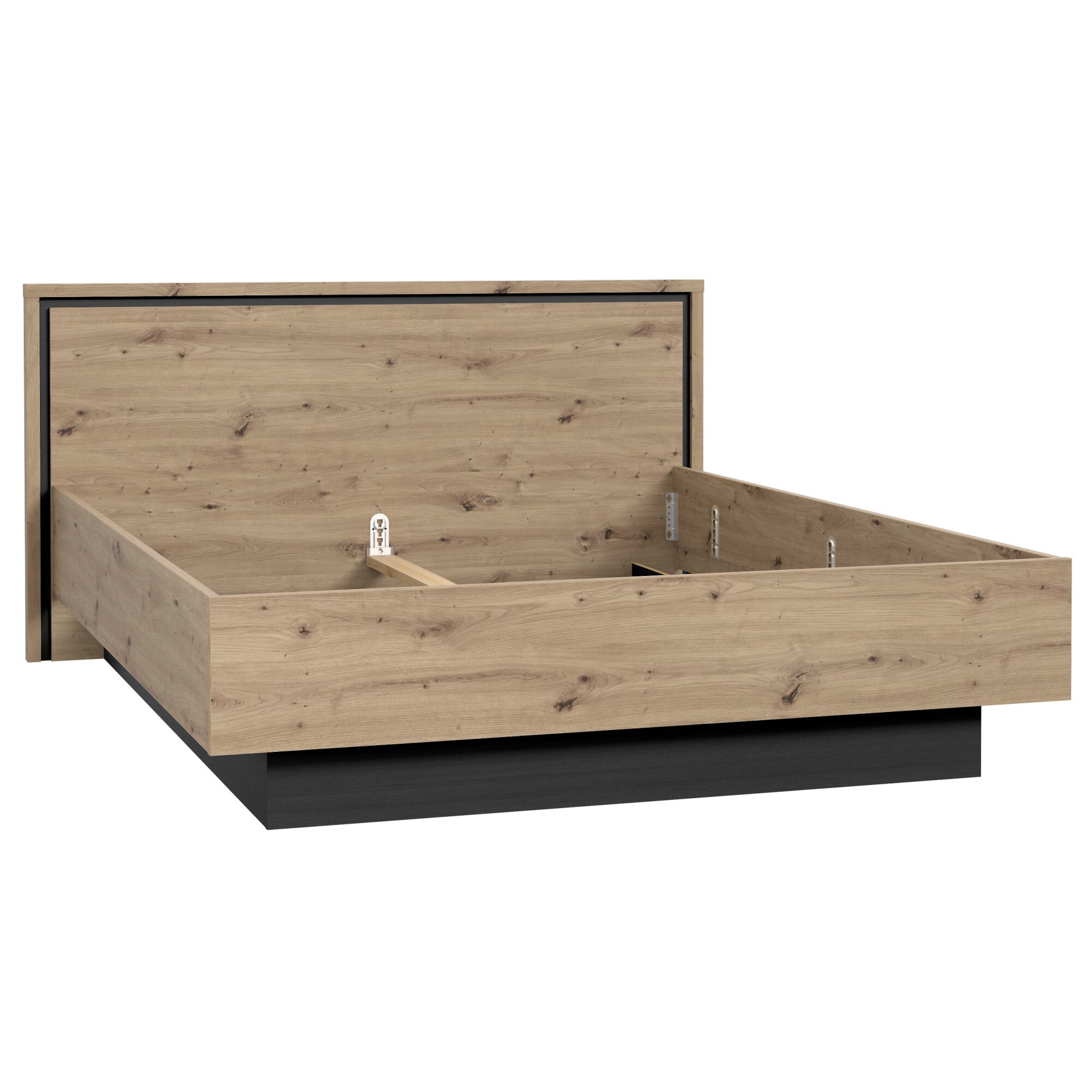 Jysk paturi 1400 200 culoare stejar