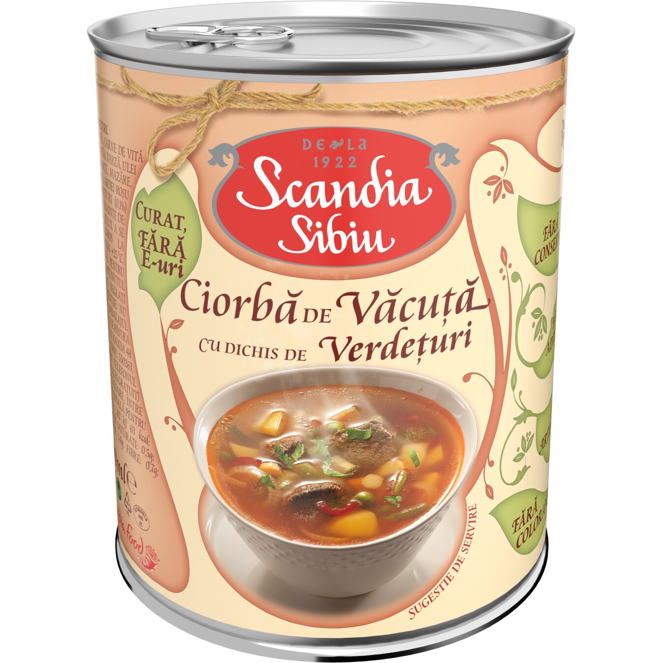 Ciorba de vacuta scandia la kaufland