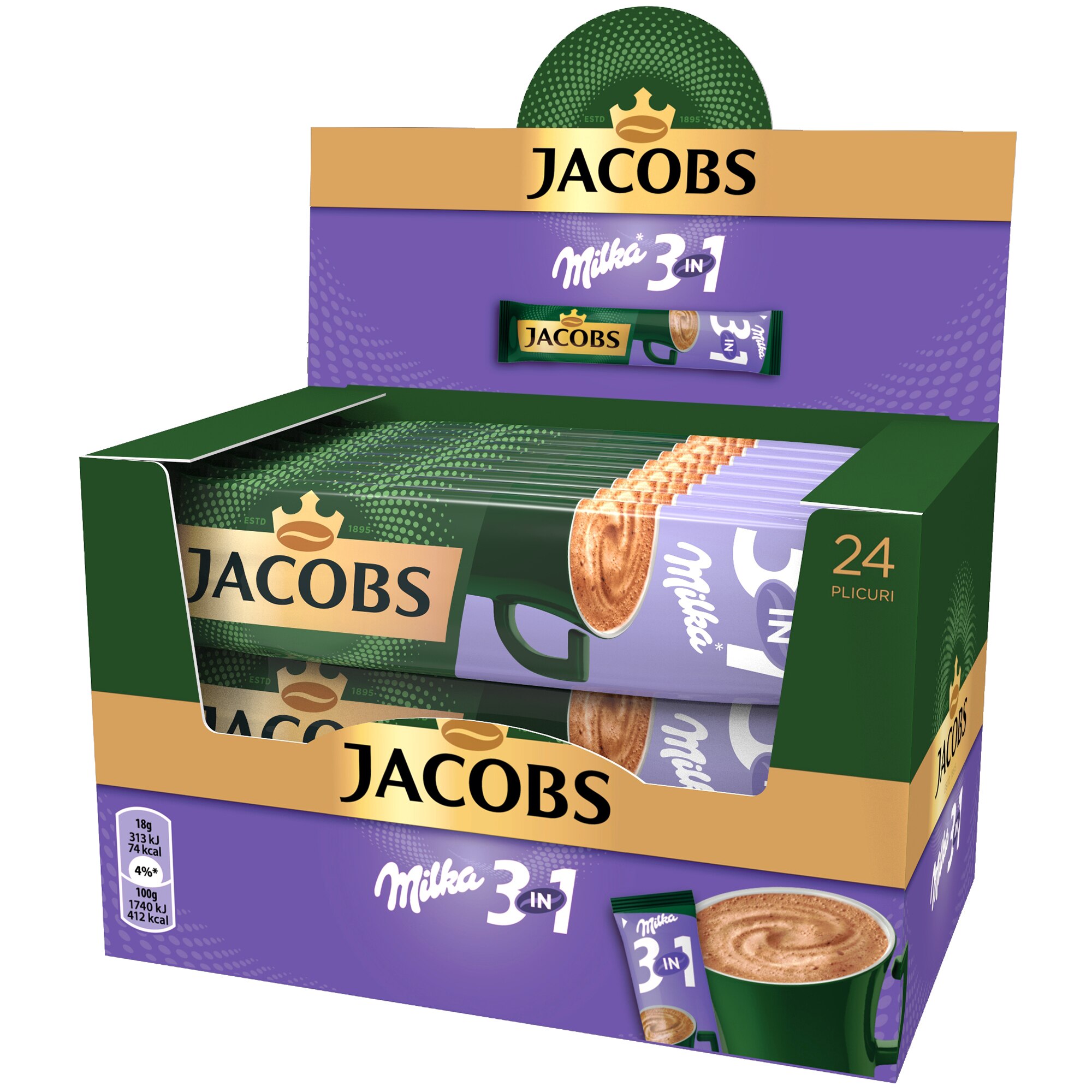 Jacobs 3 in 1 milka kaufland