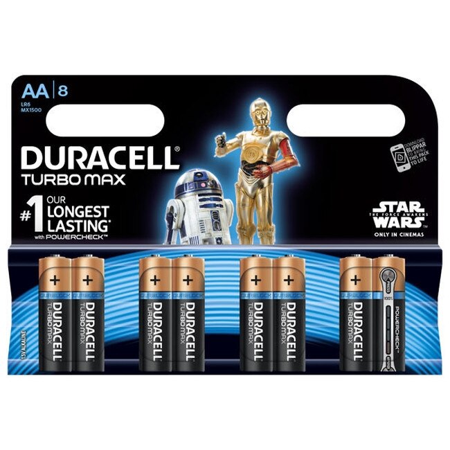 Acumulatori duracell turbo aa leroy merlin