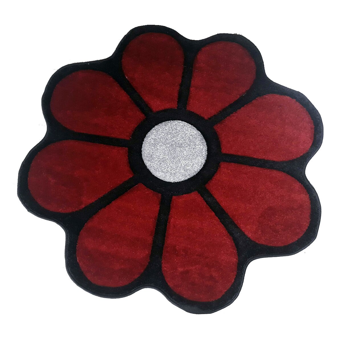 covor cu floare rosie leroy merlin