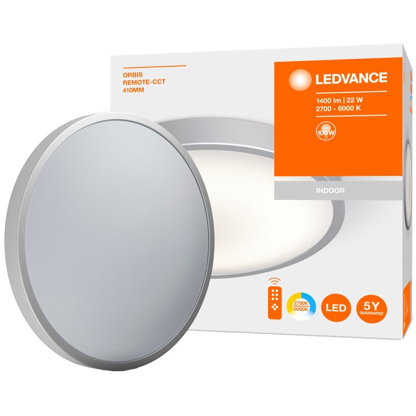 plafoniera led 22w leroy merlin