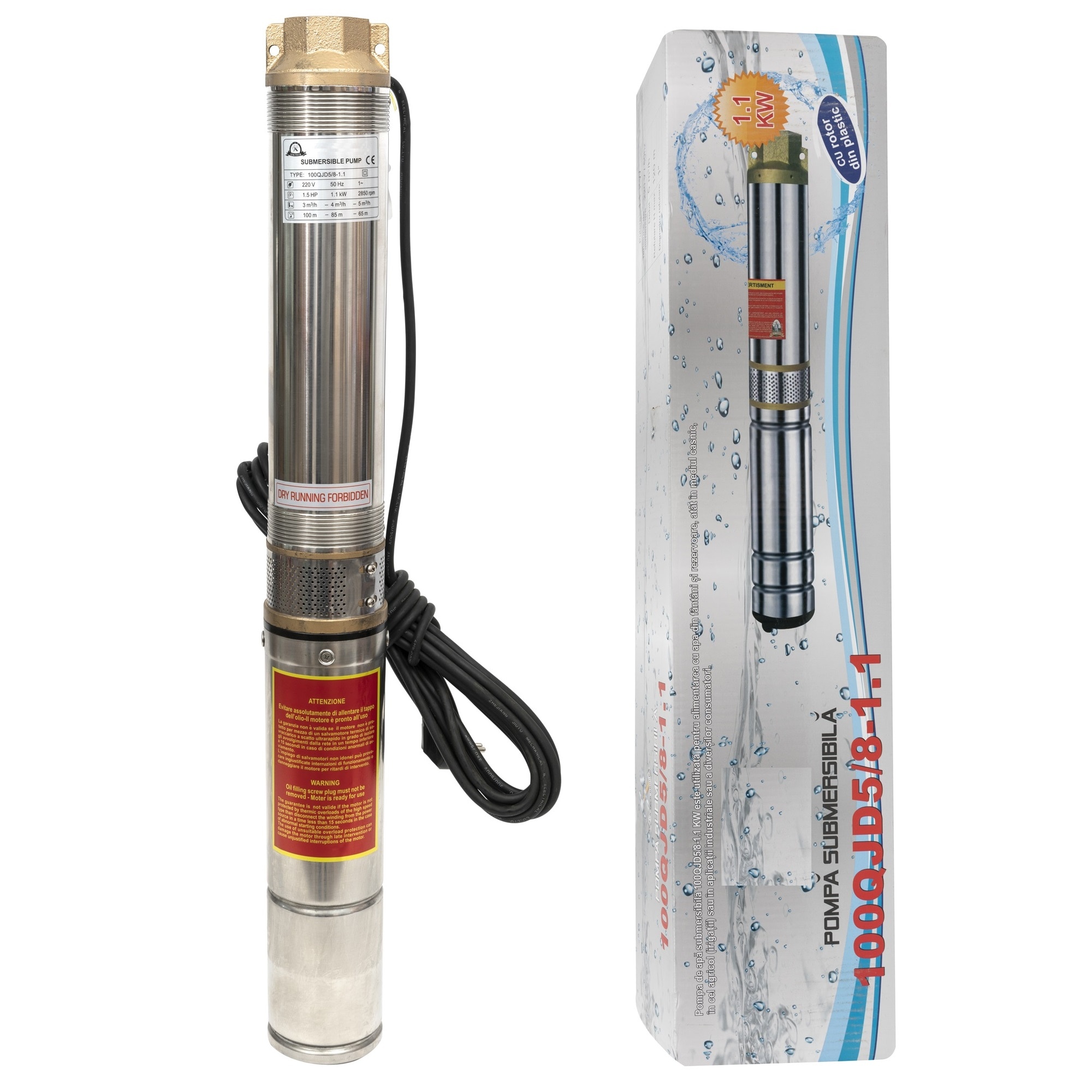 pompa submersibila 1100w leroy merlin