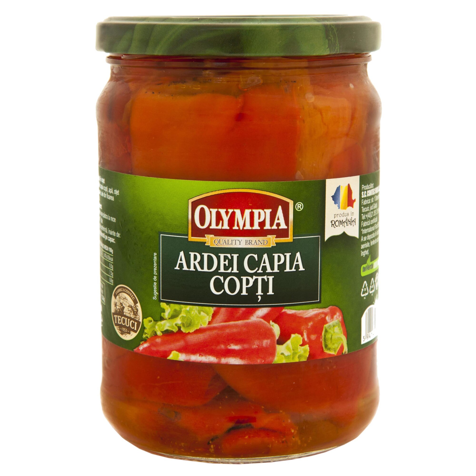 ardei copti la borcan