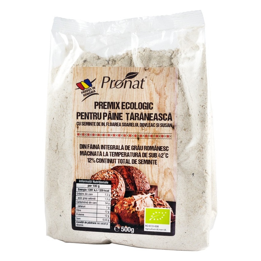 Calorii paine neagra cu seminte