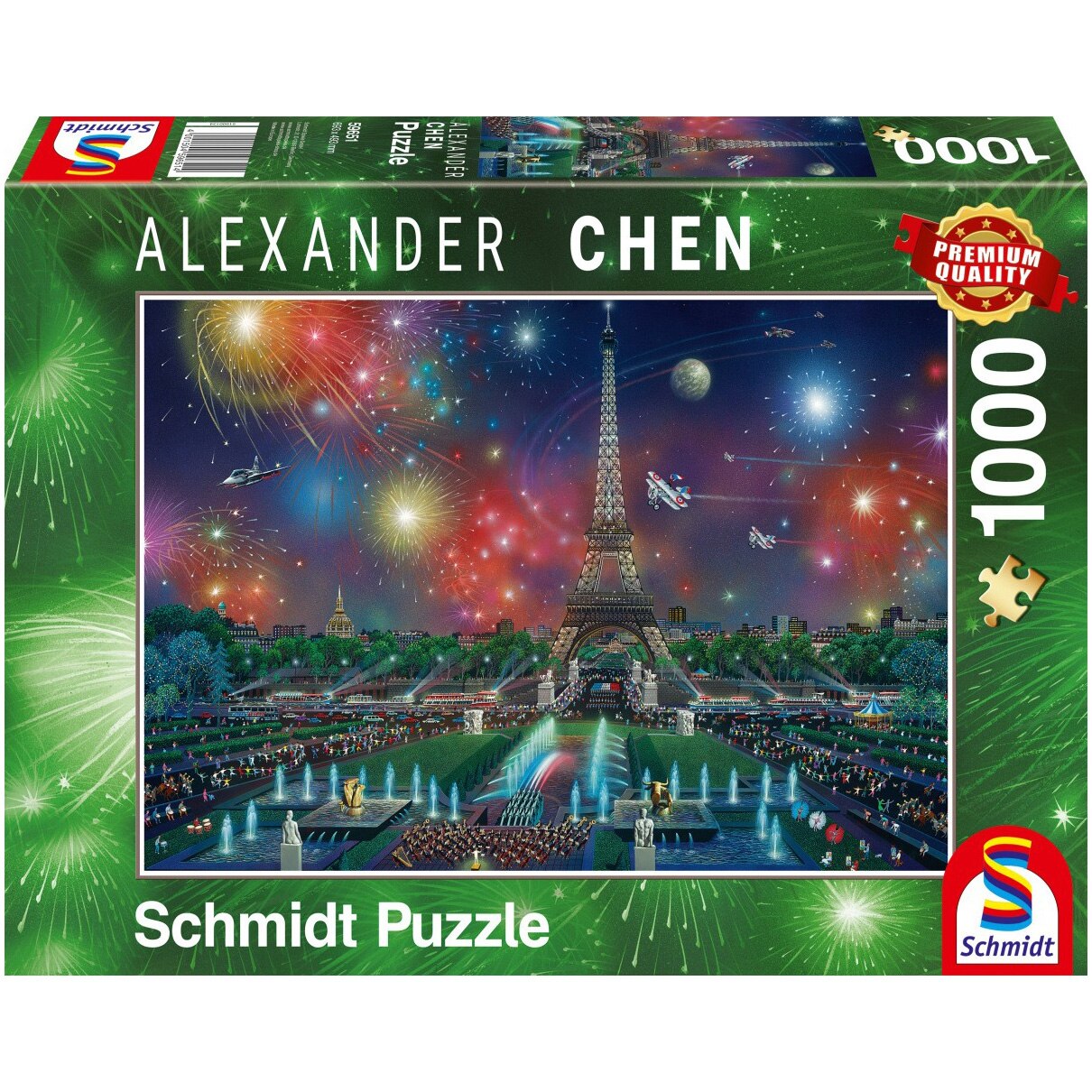 eiffel tower jigsaw puzzle 1000 piece