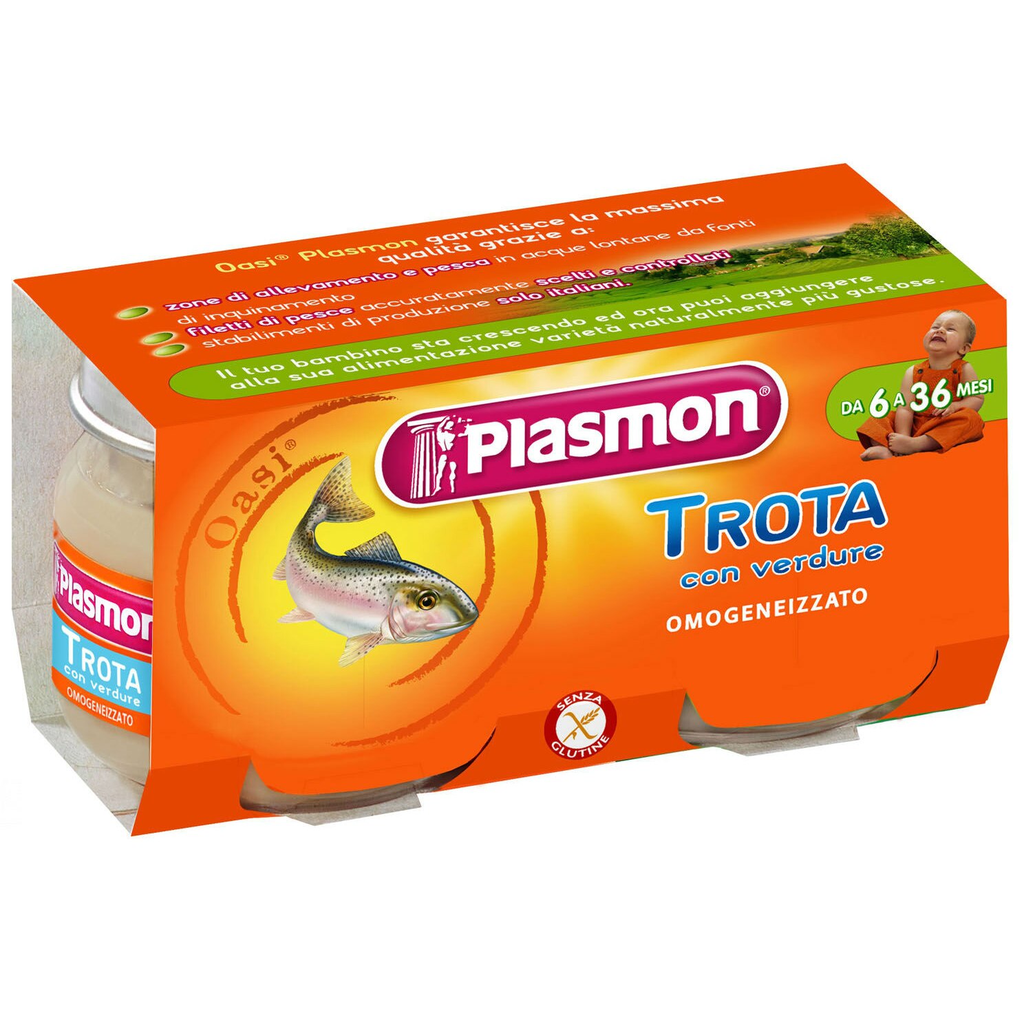 pastrav in crusta de verdeturi