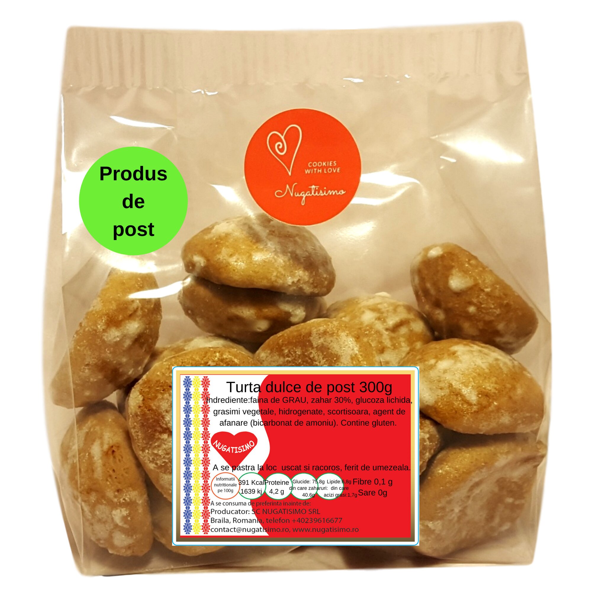 praf pentru turta dulce
