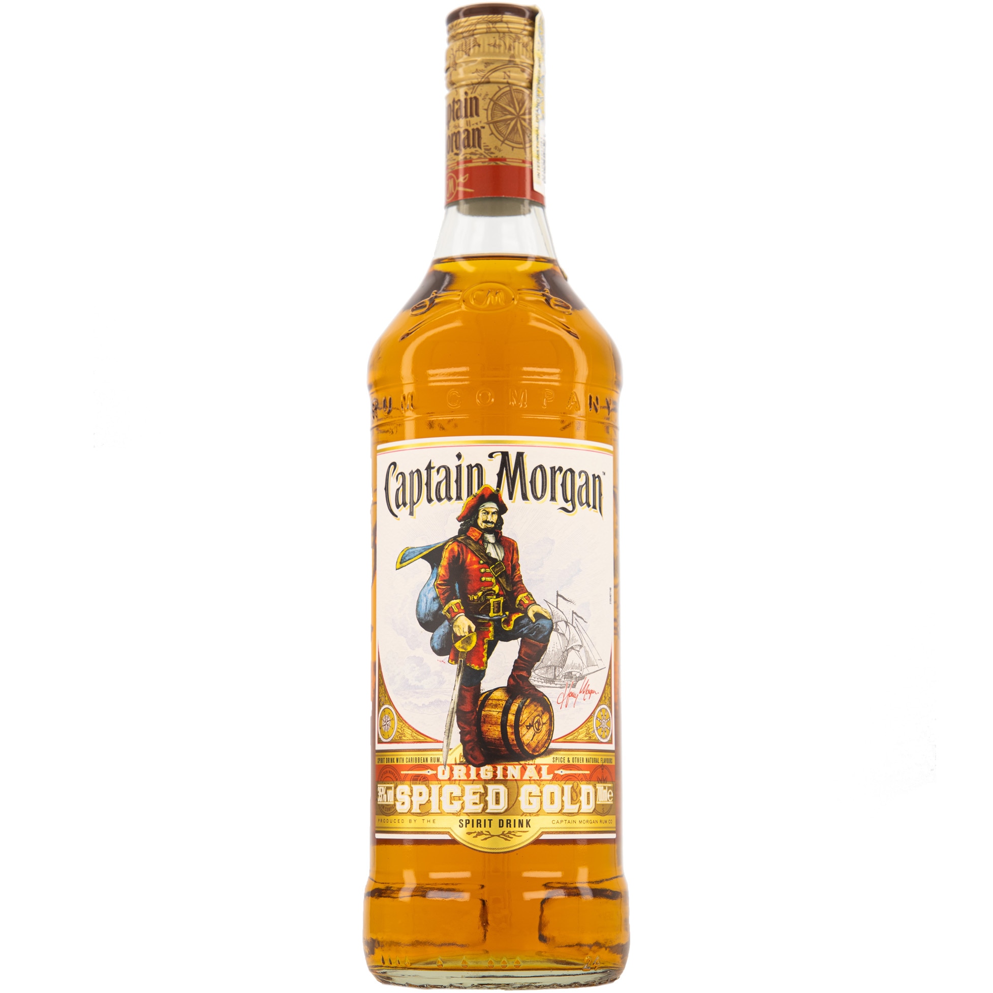 Rom captain morgan spiced gold