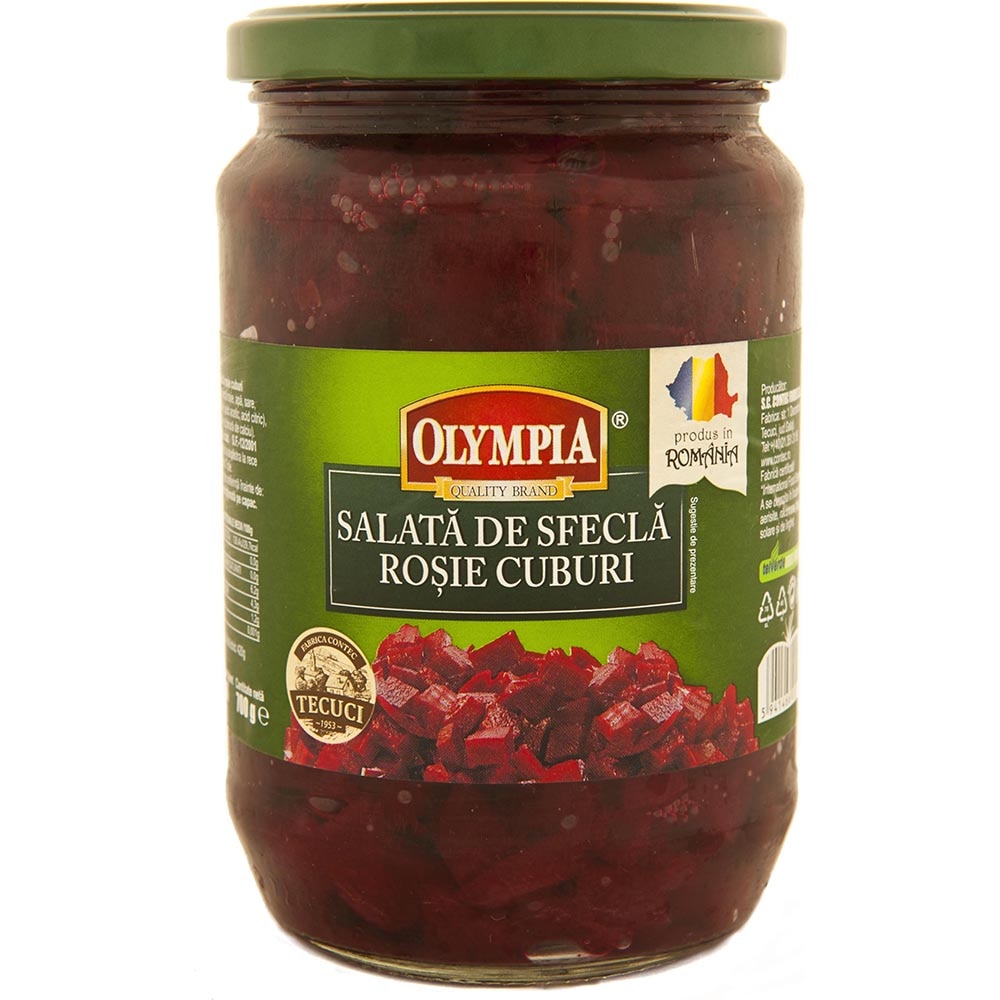 Salata de sfecla rosie de la