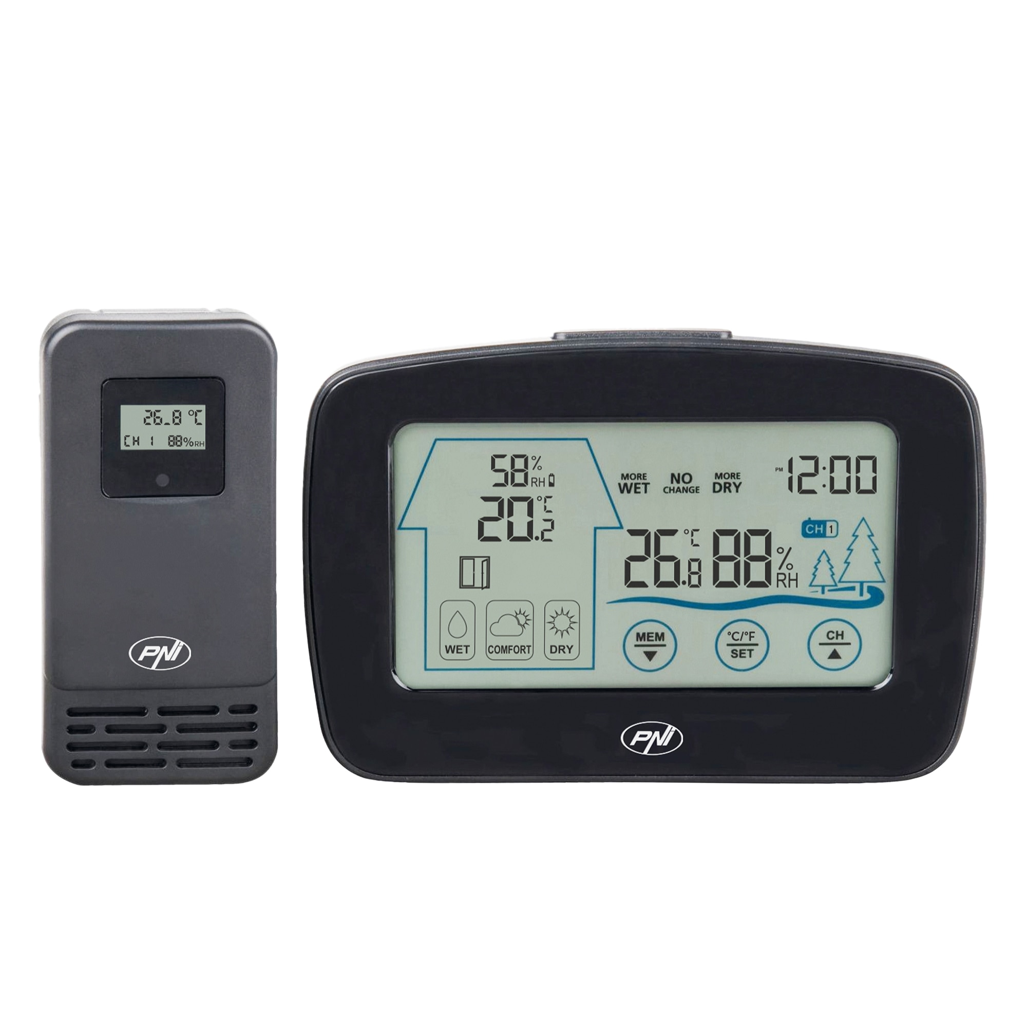 Statie meteo cu display color – Cumpărați online