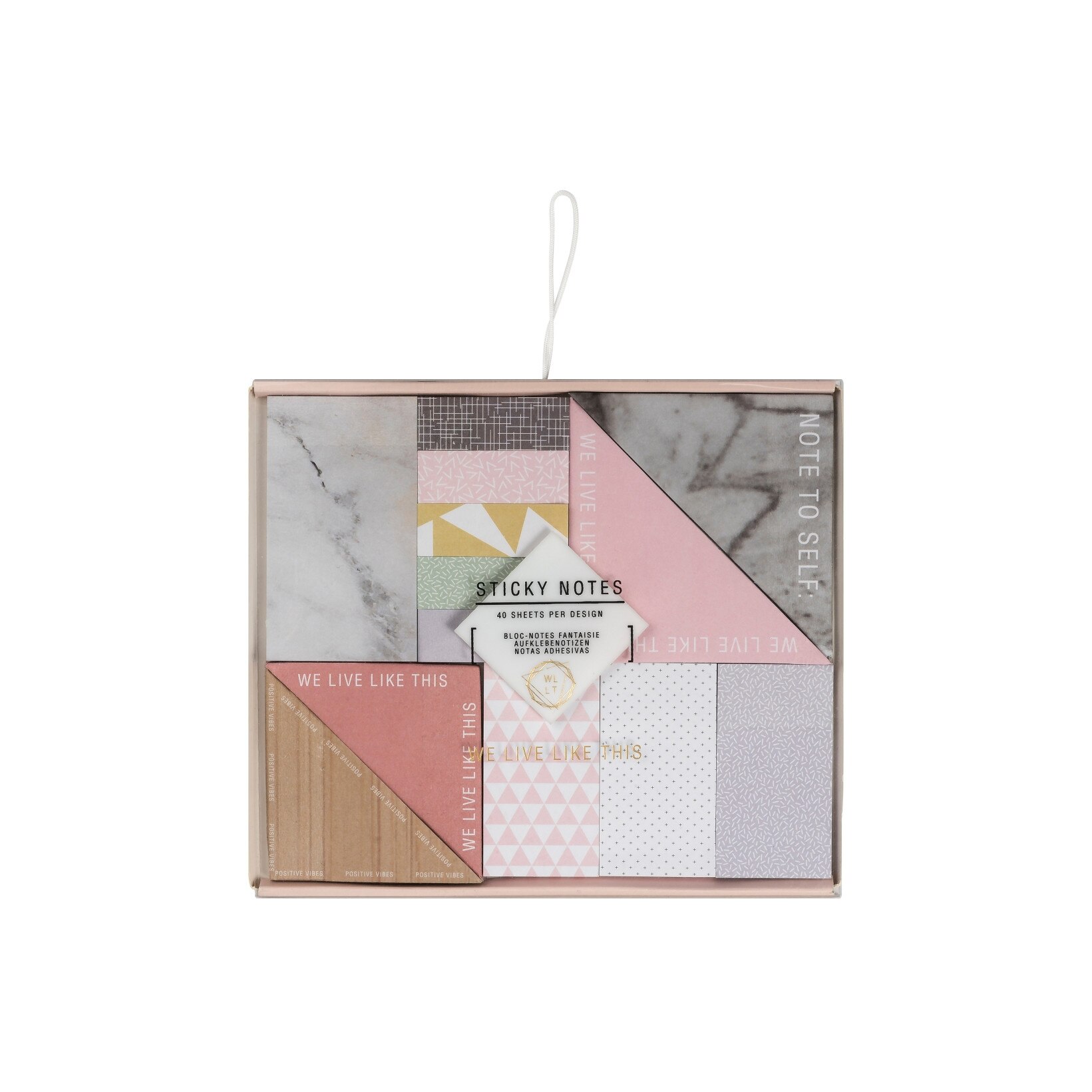 white sticky notes emag