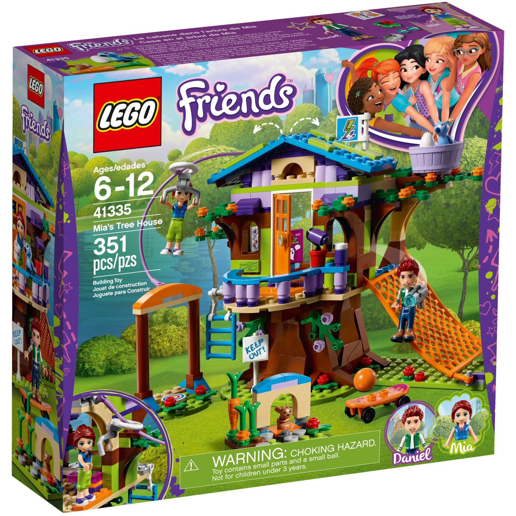 Lego friends casuta din copac a miei noriel