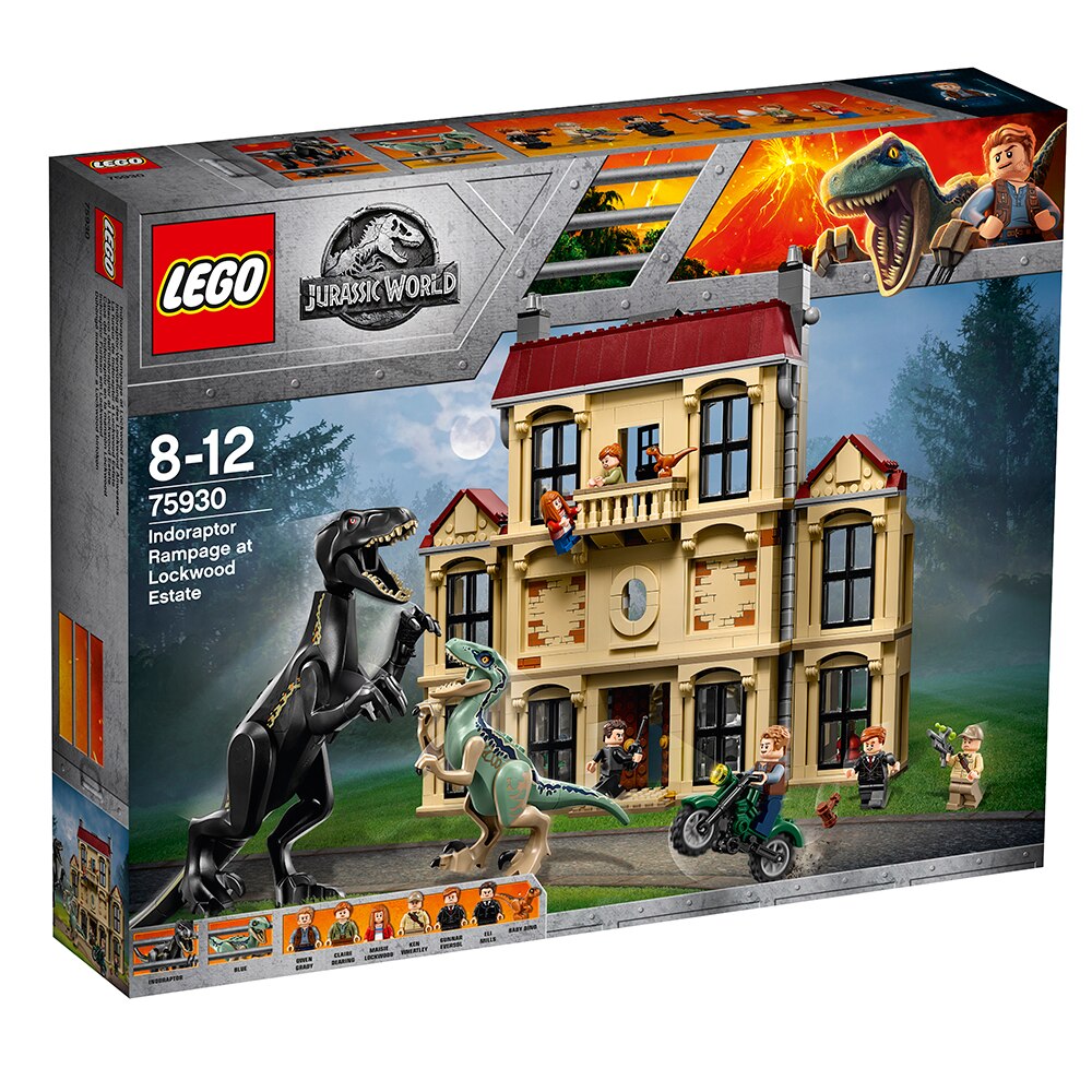 Lego jurassic world furia indoraptor noriel