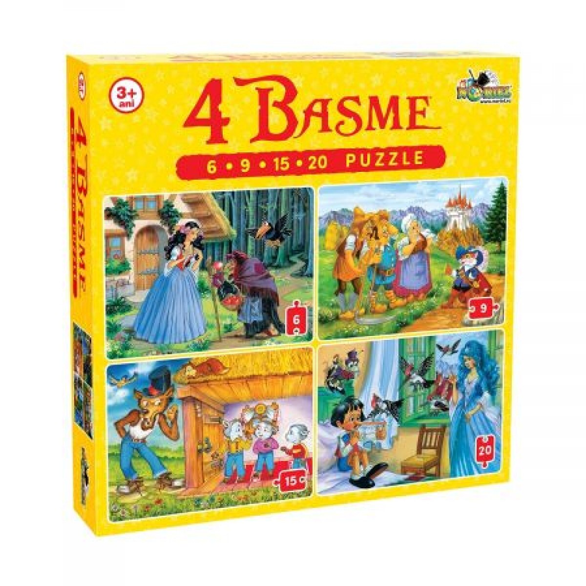 Noriel puzzle 6 imagini 20 cuburi basme – Cea mai bună selecție online