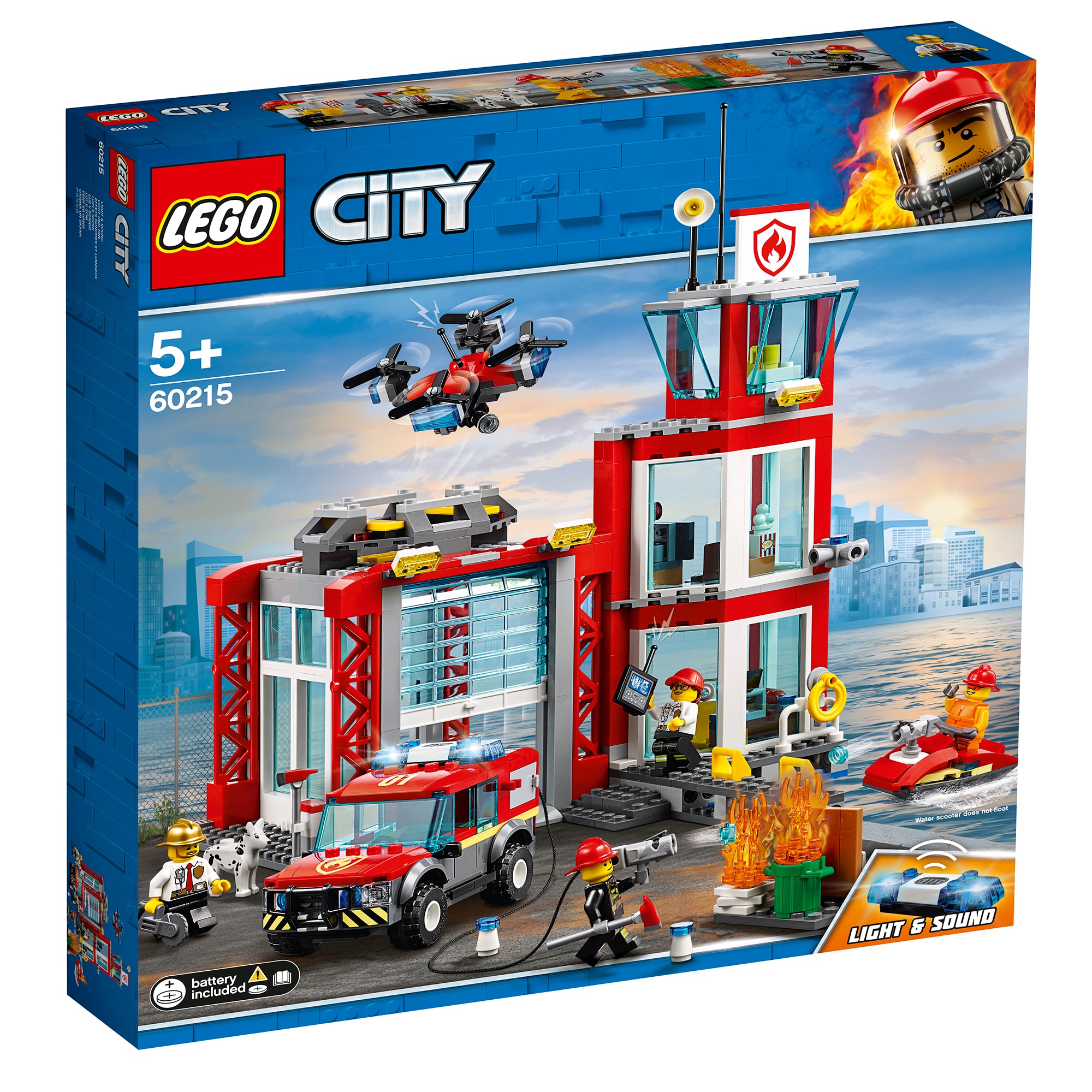 Vapor pompieri lego city noriel