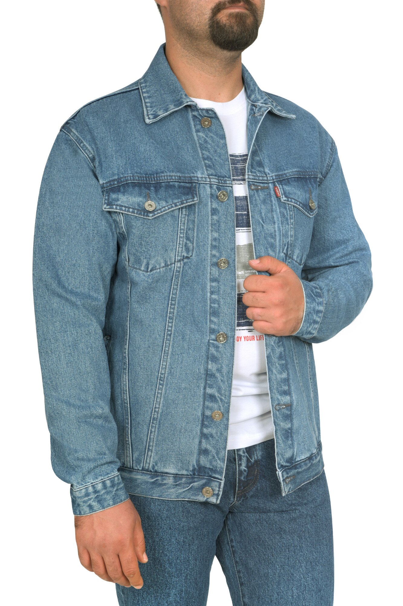 geaca de blugi larga zara