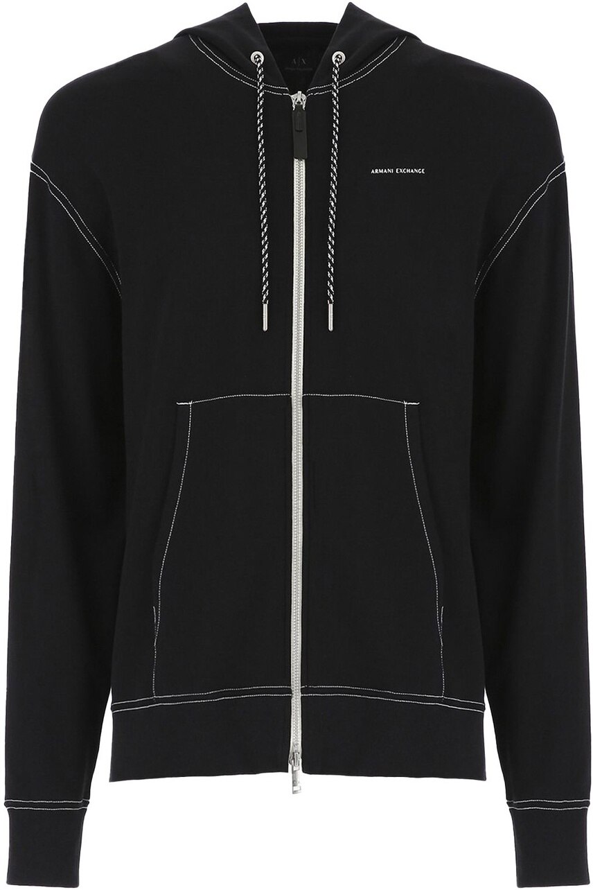 long sweatshirt with zipper mens zara