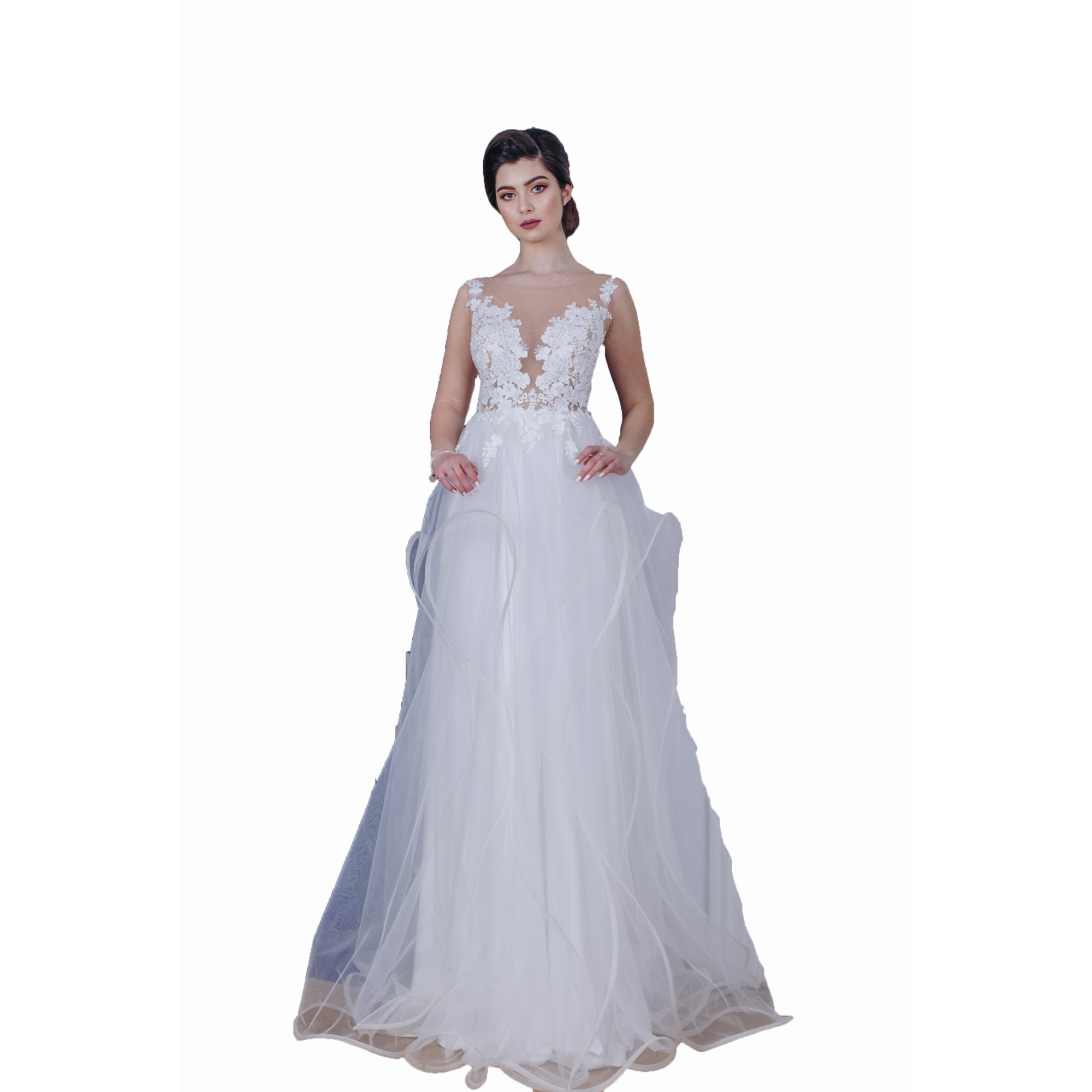 White zara dress embroidered flowers – Cea mai bună selecție online