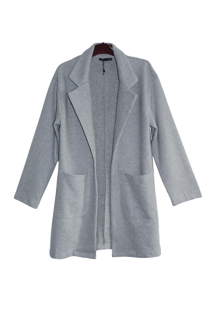 zara knit cardigan with buttons