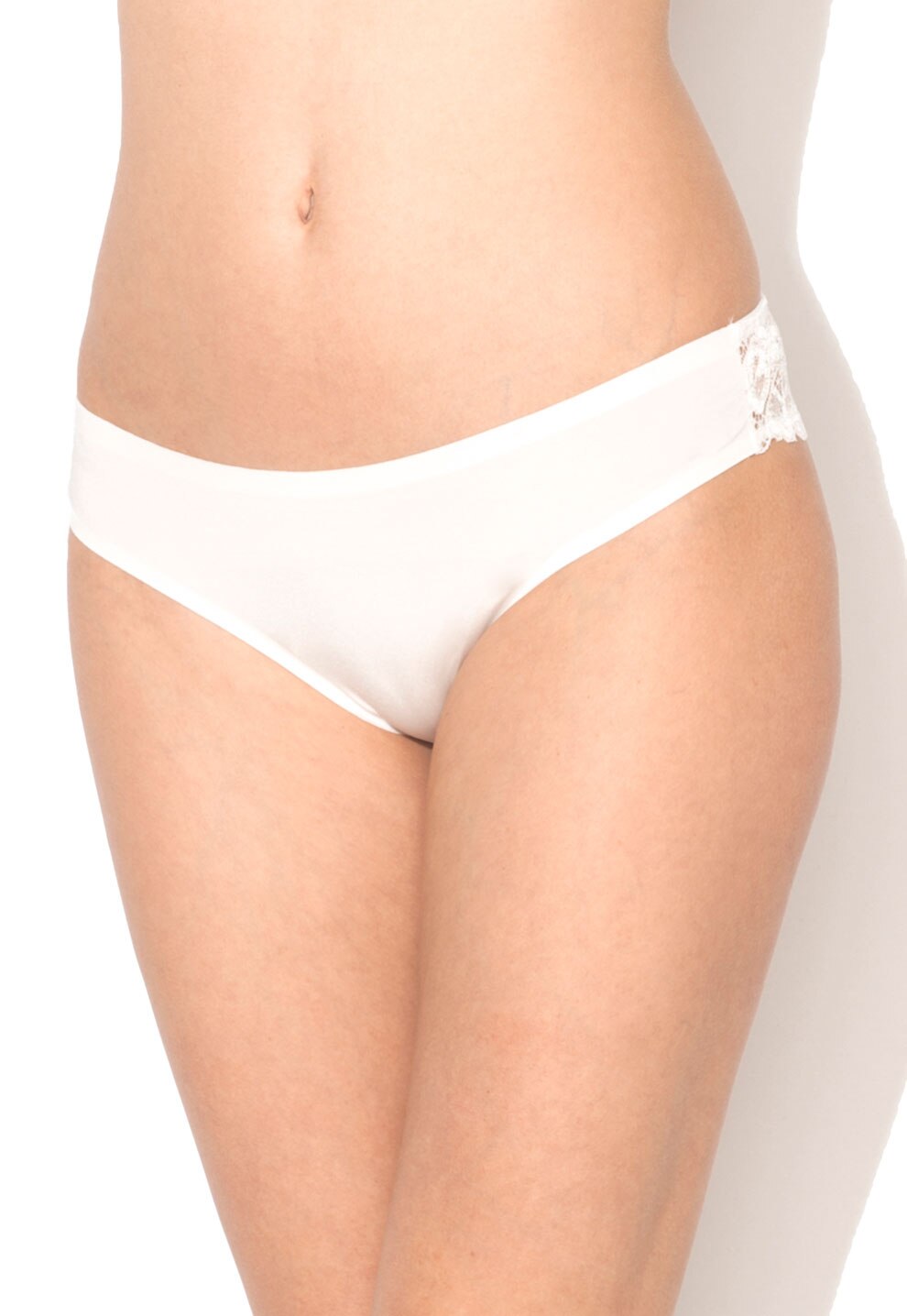 zara pants white with lace