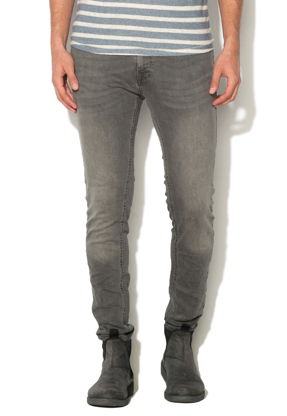 Zara trafaluc grey skinny jeans